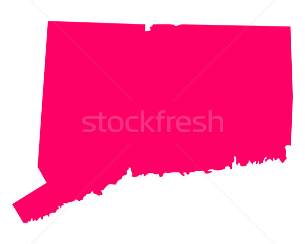 Map of Connecticut Stock photo © rbiedermann