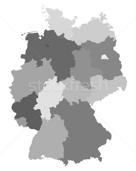 Stock photo: Map of Germany