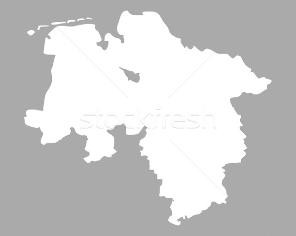 карта снизить фон белый линия Германия Сток-фото © rbiedermann