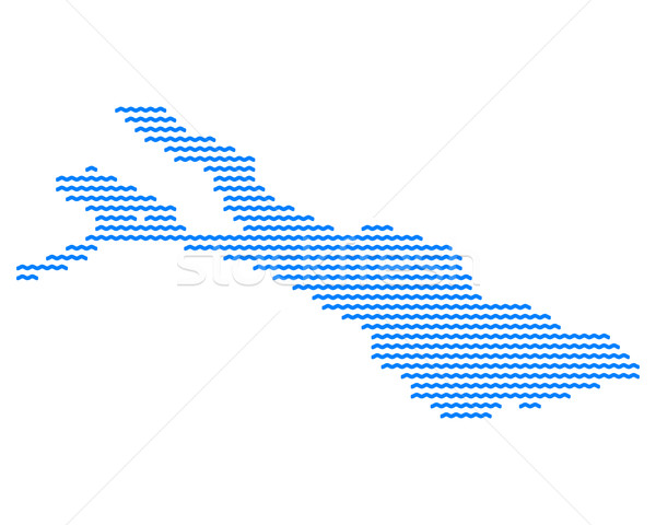 Map of Lake Constance Stock photo © rbiedermann