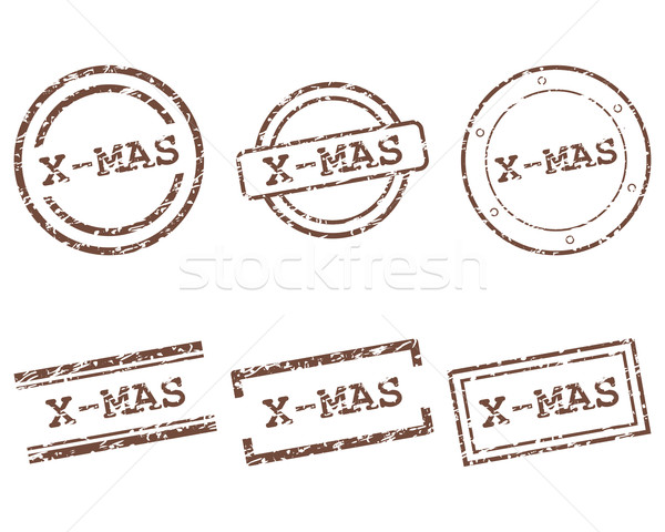 X-mas stamps Stock photo © rbiedermann