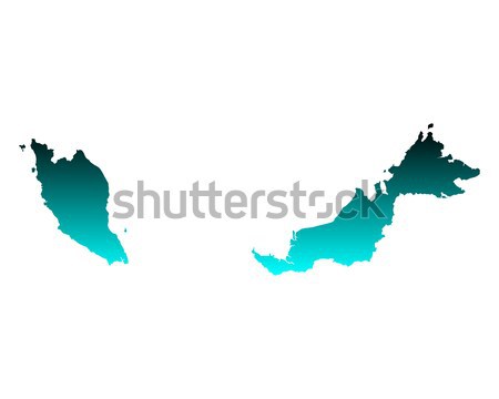 Map of Lanzarote Stock photo © rbiedermann