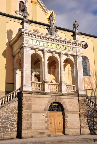 Foto stock: Portal · iglesia · verano · viaje · arquitectura · Europa