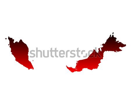 Foto stock: Mapa · Malásia · fundo · rosa · linha · vetor