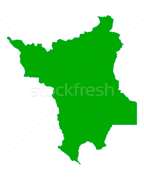 Stock photo: Map of Roraima