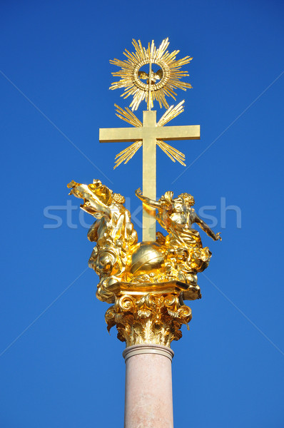 Trinity Column in Straubing, Bavaria Stock photo © rbiedermann