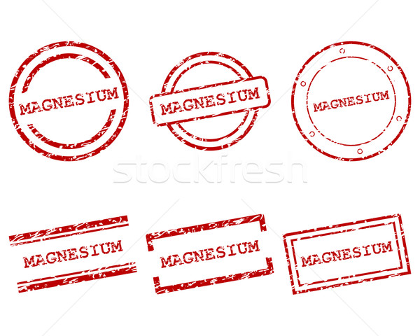 Magnesium stamps Stock photo © rbiedermann