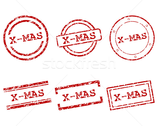 X-mas stamps Stock photo © rbiedermann