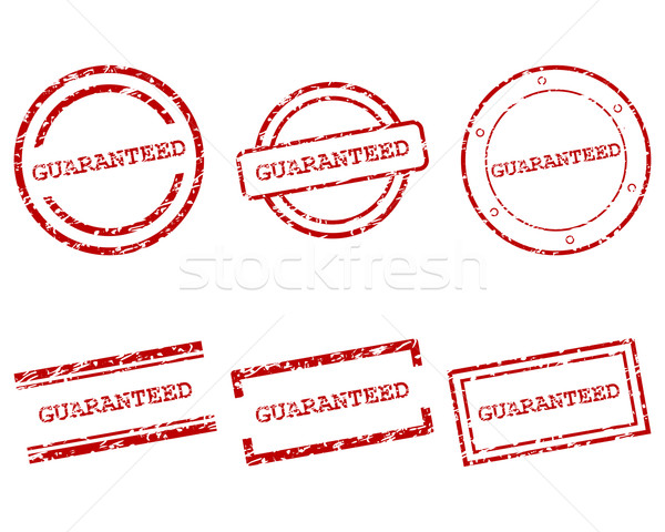 Guaranteed stamps Stock photo © rbiedermann