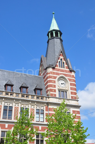 Main Post Office in Erfurt Stock photo © rbiedermann