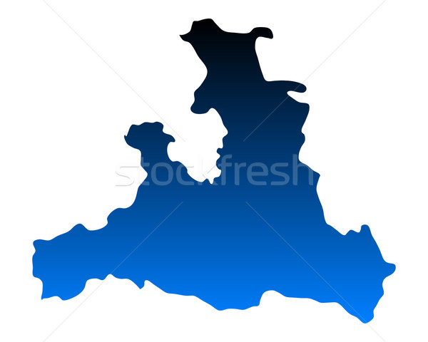 Map of Salzburg Stock photo © rbiedermann