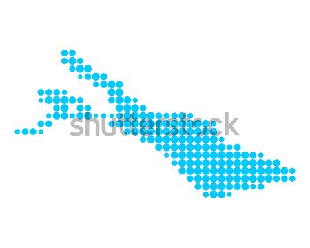 Map of Lake Constance Stock photo © rbiedermann