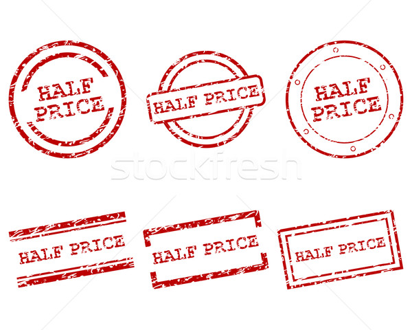 Half price stamps Stock photo © rbiedermann