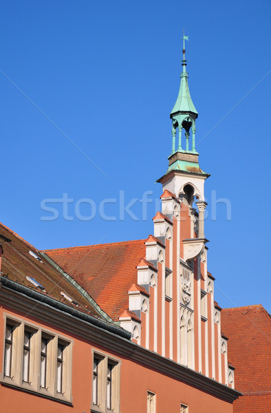 Town Hall in Straubing, Bavaria Stock photo © rbiedermann
