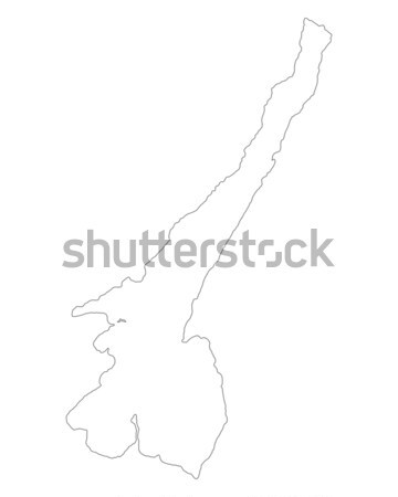 Map of Lake Garda Stock photo © rbiedermann