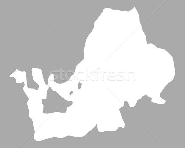 Map of Lake Chiemsee Stock photo © rbiedermann