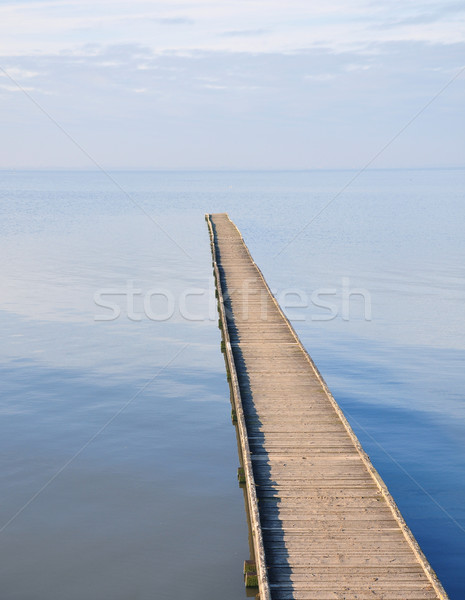 Mar pier praia natureza paisagem viajar Foto stock © rbiedermann