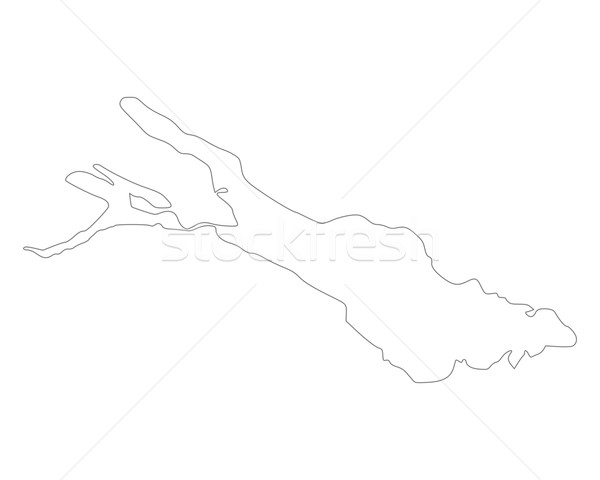 Map of Lake Constance Stock photo © rbiedermann