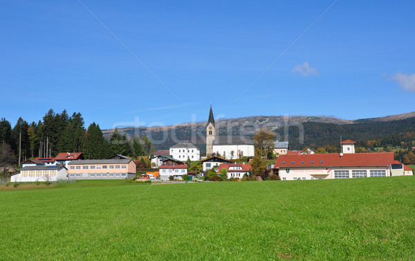 Schwarzenberg am Boehmerwald, Austria Stock photo © rbiedermann