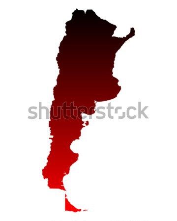 ストックフォト: 地図 · アルゼンチン · 背景 · 行 · 紫色 · ベクトル
