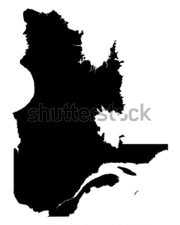Kaart Engeland zwarte vector geïsoleerd Stockfoto © rbiedermann
