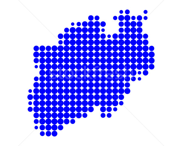 Foto stock: Mapa · norte · azul · padrão · círculo · ponto