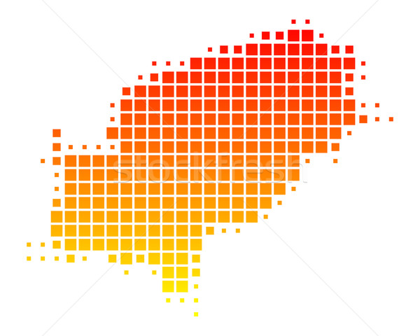 Map of Ibiza Stock photo © rbiedermann