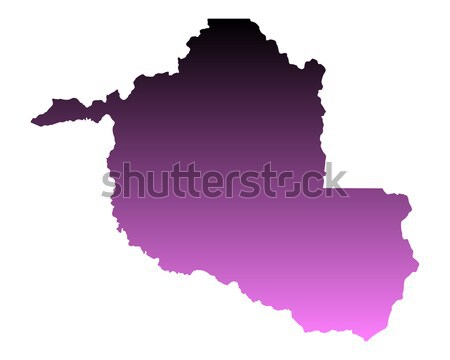 Map of Upper Austria Stock photo © rbiedermann