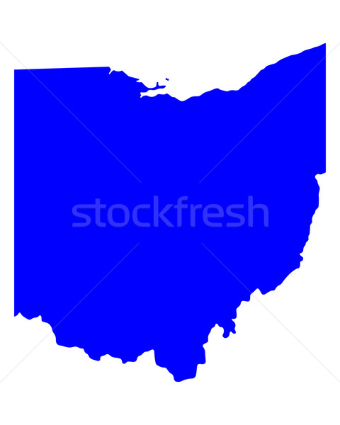 Stock photo: Map of Ohio
