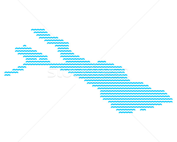 Map of Lake Constance Stock photo © rbiedermann