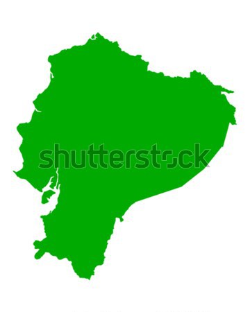 Map of Minas Gerais Stock photo © rbiedermann