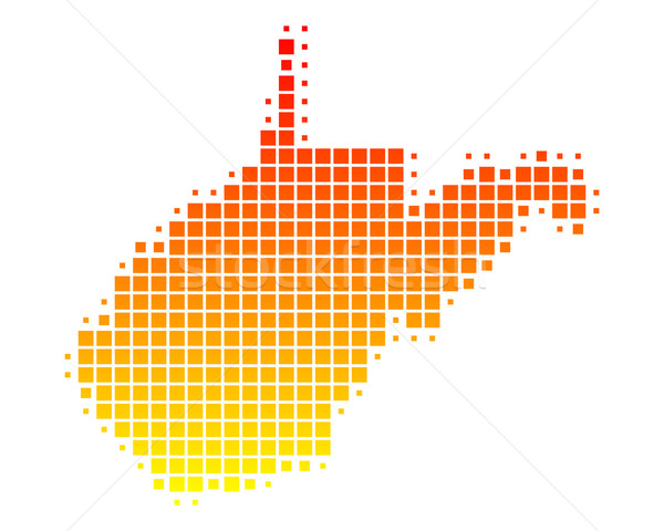 Zdjęcia stock: Pokaż · West · Virginia · wzór · Ameryki · USA · placu