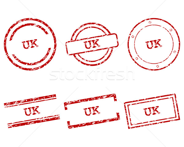 UK stamps Stock photo © rbiedermann