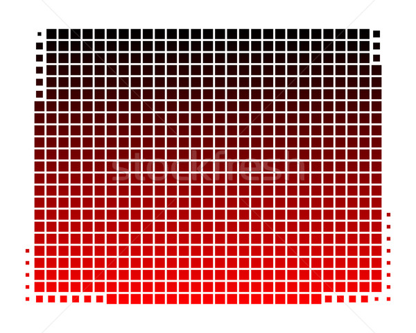Harita Wyoming kırmızı model Amerika kare Stok fotoğraf © rbiedermann