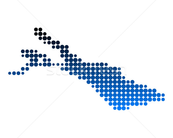 Map of Lake Constance Stock photo © rbiedermann