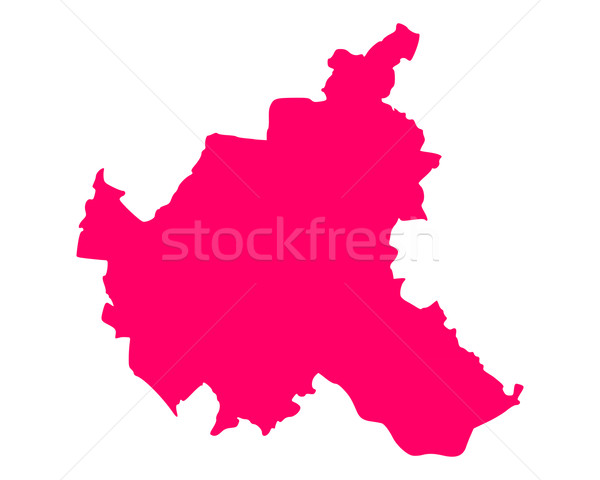 карта Гамбург фон линия Purple вектора Сток-фото © rbiedermann