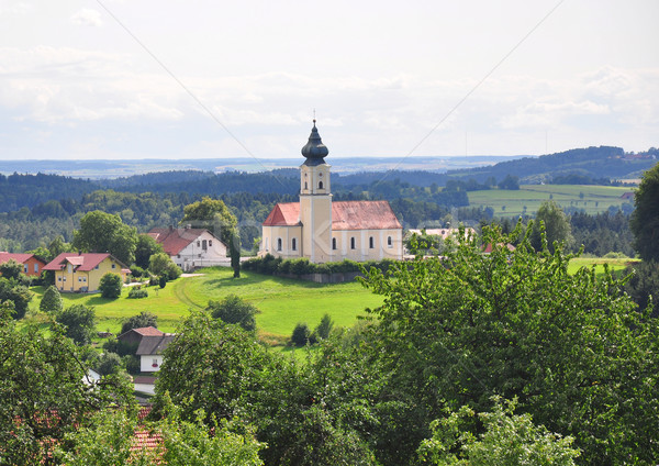 Curch Saint Stephanus in Lalling, Bavaria Stock photo © rbiedermann