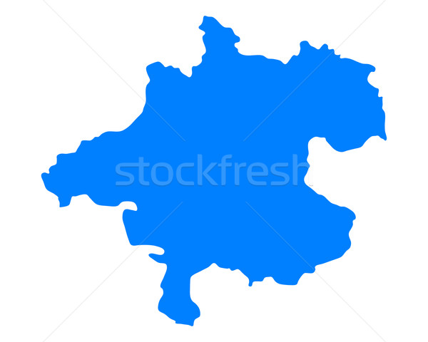 Map of Upper Austria Stock photo © rbiedermann