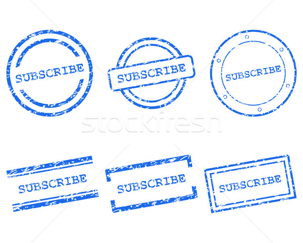 Subscribe stamps Stock photo © rbiedermann