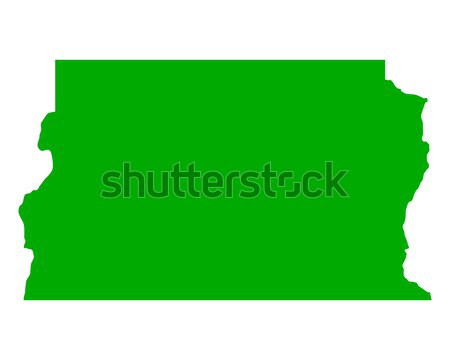 Hartă federal fundal verde linie Imagine de stoc © rbiedermann