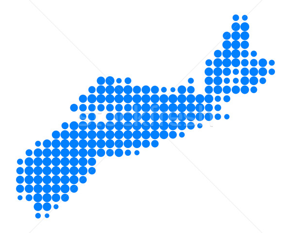 Map of Nova Scotia Stock photo © rbiedermann