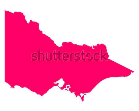 Mapa Ecuador rosa púrpura vector aislado Foto stock © rbiedermann