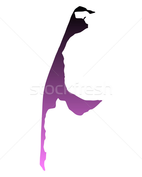 Hartă roz vector izolat ilustrare geografie Imagine de stoc © rbiedermann