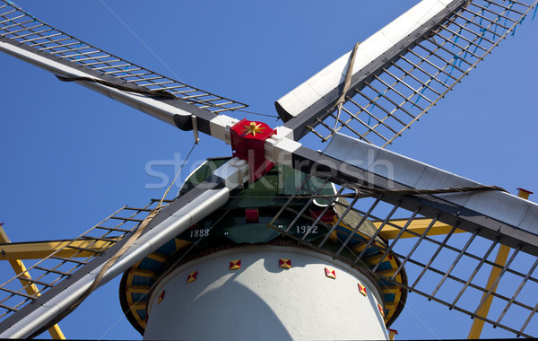 Moulin à vent eau ferme pouvoir [[stock_photo]] © rbouwman