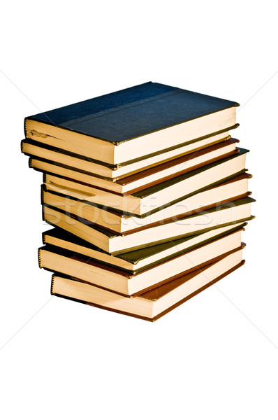 Grande libros lectura aquí aislado Foto stock © rcarner