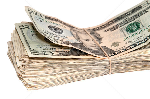 スタック 米国 通貨 アメリカン 20 ストックフォト © rcarner