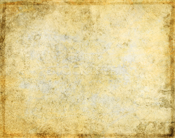 Grunge Parchment Paper Stock photo © rcarner