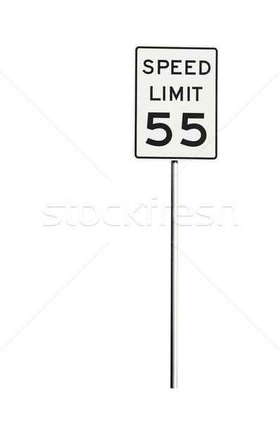 Speed Limit Sign Stock photo © rcarner
