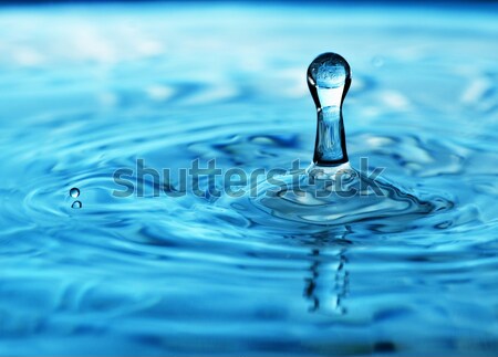 Agua congelado tiempo gota de agua aire naturaleza Foto stock © rcarner