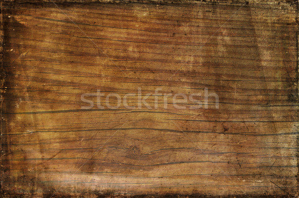 Grezzo intemperie venatura del legno foto bordo Foto d'archivio © rcarner